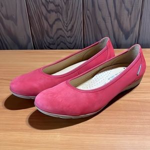 Mephisto Emilie Red Flats, Red, Size 10